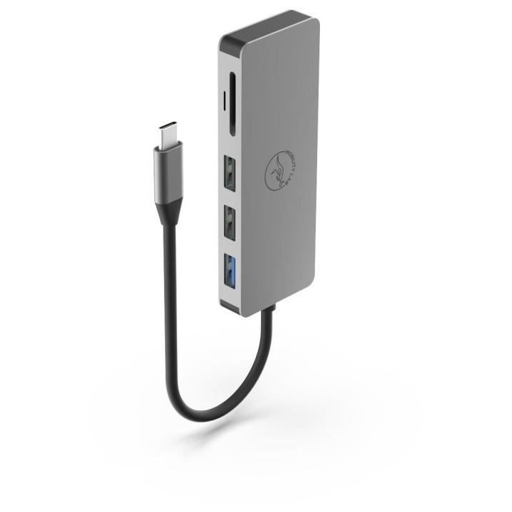 Mobility Lab - ML301273 - Mini dock USB-C power delivery - 7 en 1 - HD