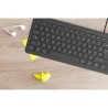 MOBILITY LAB ML304250 - Clavier PC Business Filaire avec 2 hub USB intégré - Noir