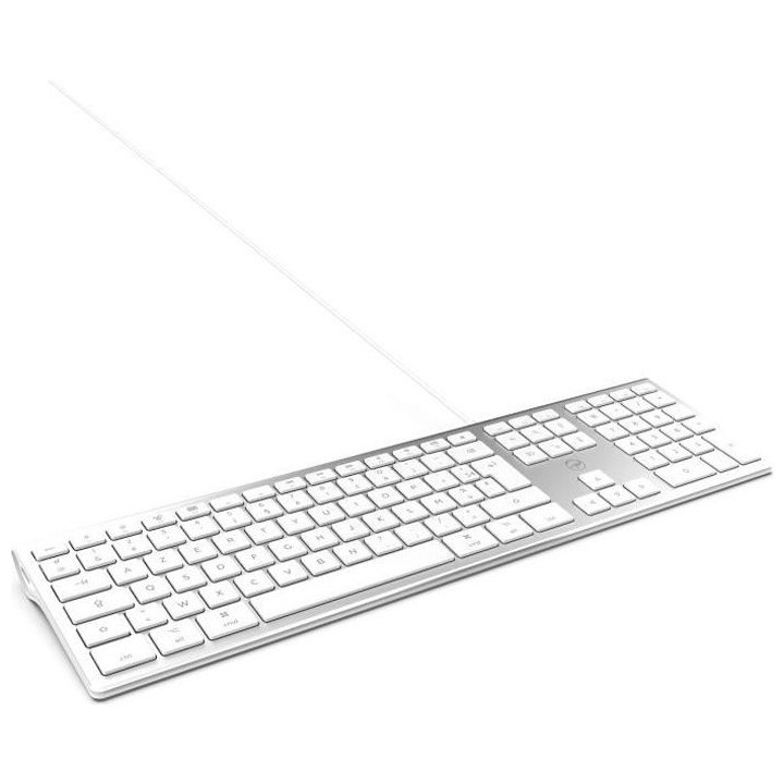 MOBILITY LAB ML304304 – Clavier Design Touch Filaire avec 2 USB pour