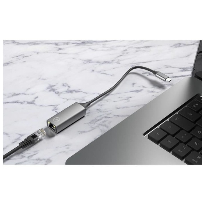 Mobility Lab - ML310435 - Adaptateur USB-C vers Ethernet RJ45- Gris si