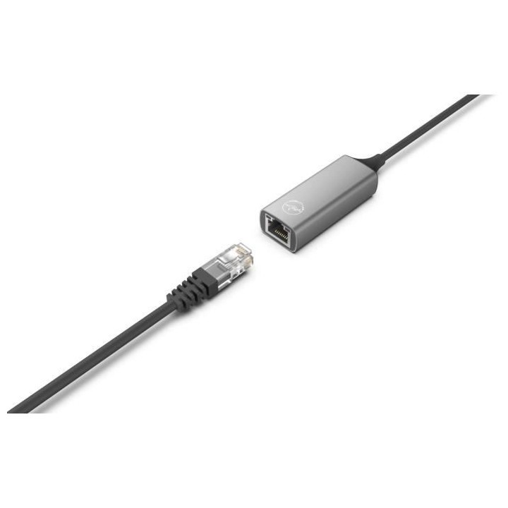 Mobility Lab - ML310435 - Adaptateur USB-C vers Ethernet RJ45- Gris si