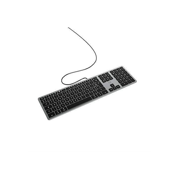 MOBILITY LAB Clavier DesignTouch filaire pour MAC Gris Sidéral - AZER