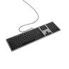 MOBILITY LAB Clavier DesignTouch filaire pour MAC Gris Sidéral - AZERTY