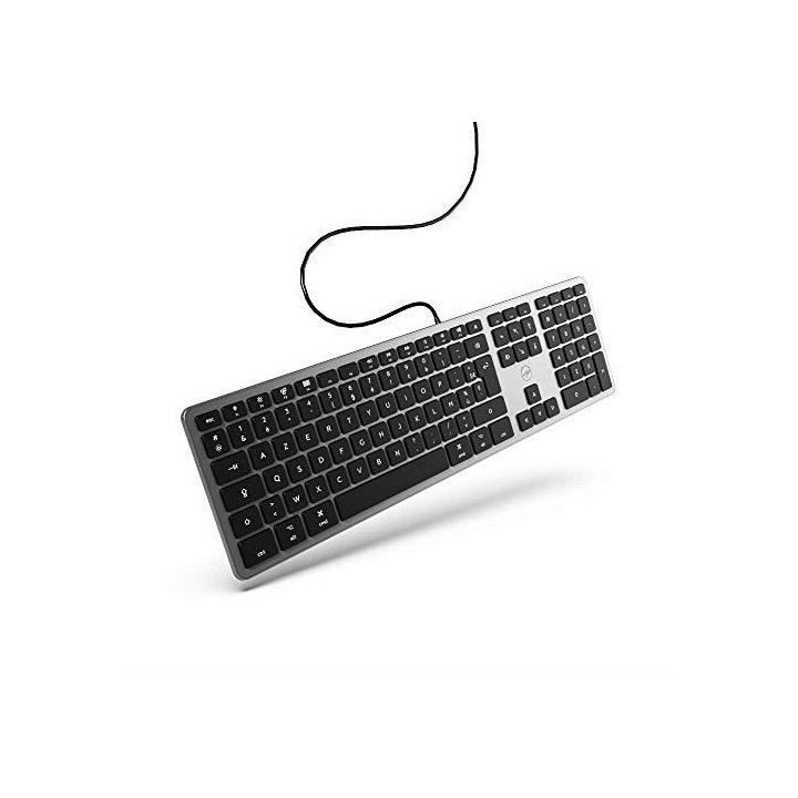 MOBILITY LAB Clavier DesignTouch filaire pour MAC Gris Sidéral - AZER