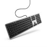 MOBILITY LAB Clavier DesignTouch filaire pour MAC Gris Sidéral - AZERTY