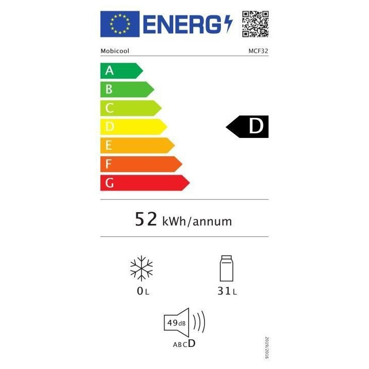 MOBICOOL MCF32 glaciere compression