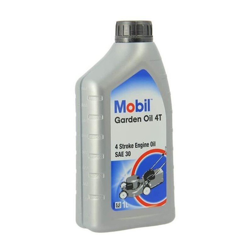 MOBIL Huile-Additif Garden Oil 4T - Synthetique / SAE 30 / 1L