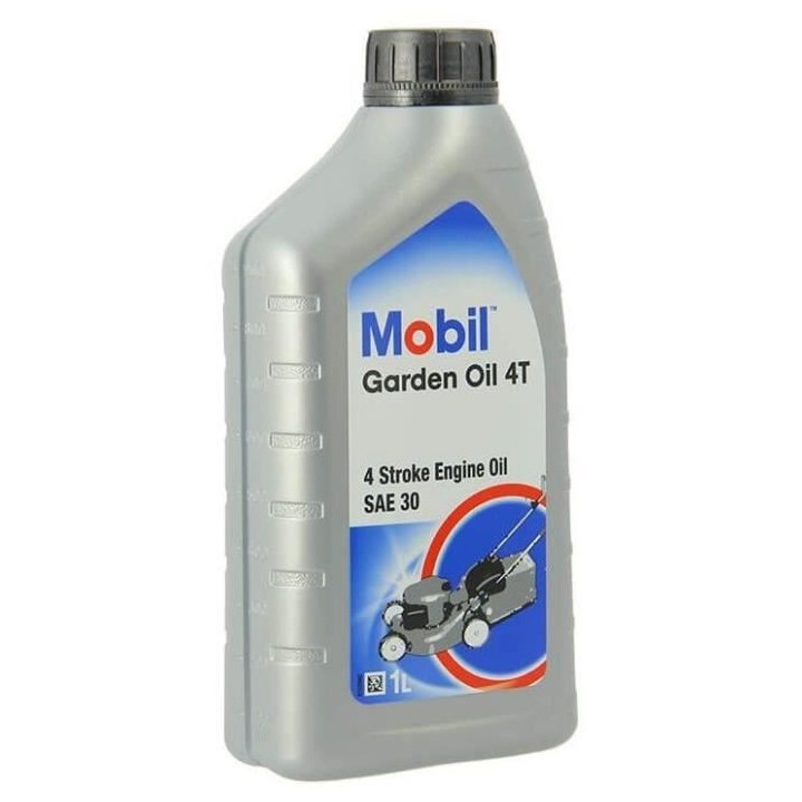 MOBIL Huile-Additif Garden Oil 4T - Synthetique / SAE 30 / 1L