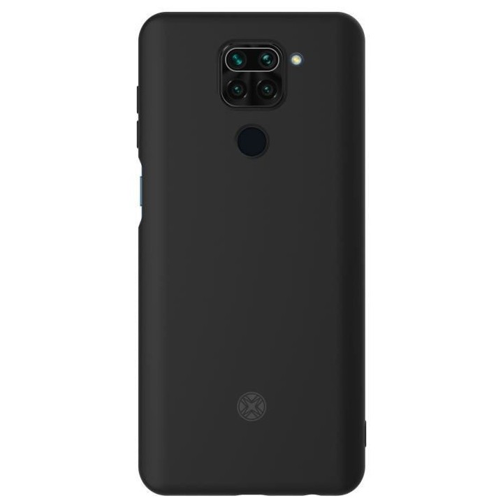 MADE FOR XIAOMI Pack Coque noire + Verre trempé pour Xiaomi Note 9