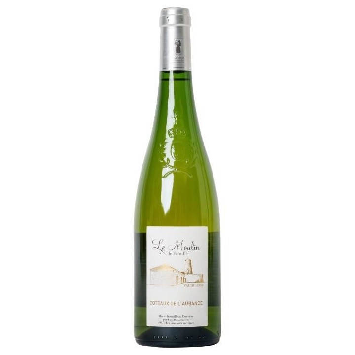 Le Moulin de Famille 2017 Coteaux de l'Aubance - Vin blanc de Loire