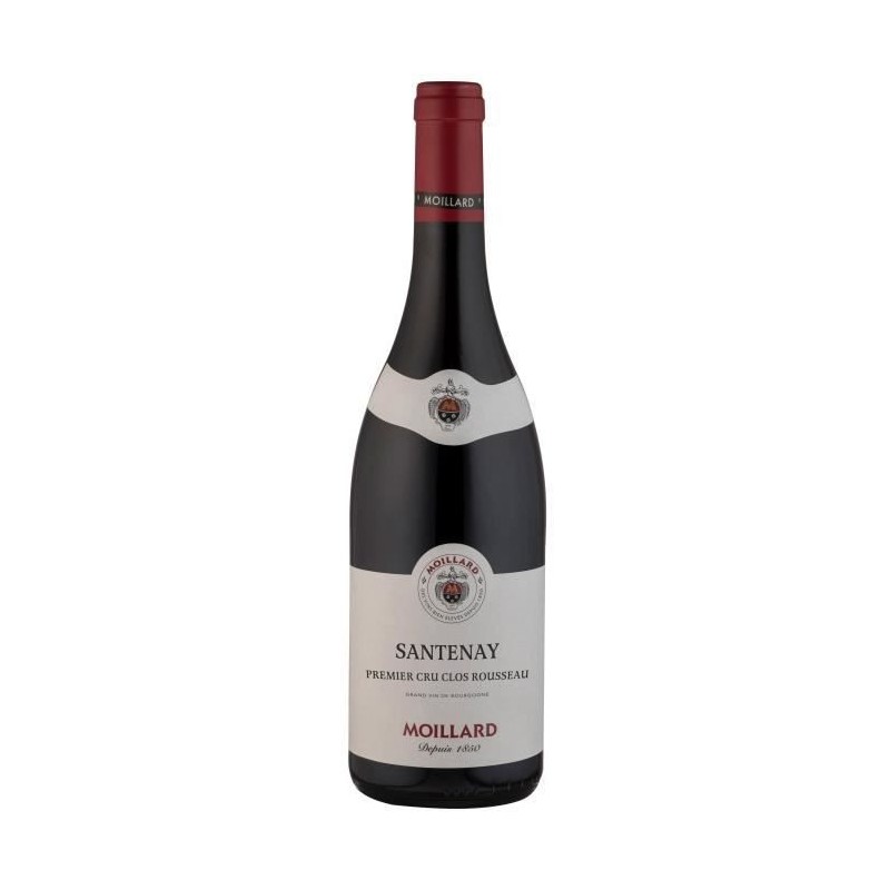 Moillard 2017 Santenay 1er Cru Clos Rousseau - Vin rouge de Bourgogne