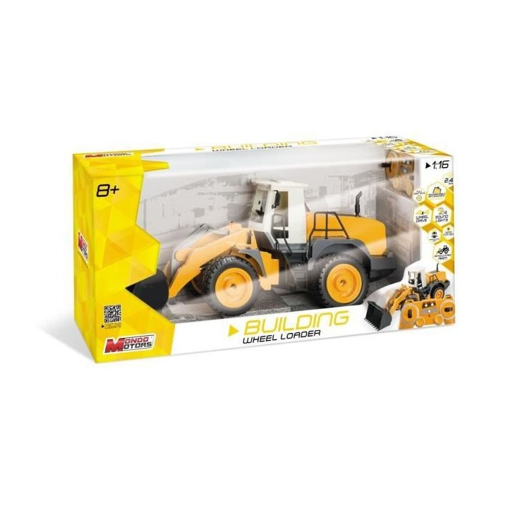 MONDO - Camion radiocommandé - Travaux publics - Pelleteuse Chargeuse
