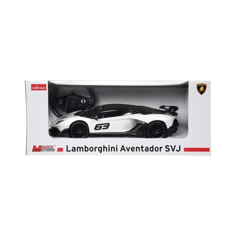 MONDO MOTORS Voiture radiocommandée Lamborghini Aventador SVJ R/C 1:14 eme