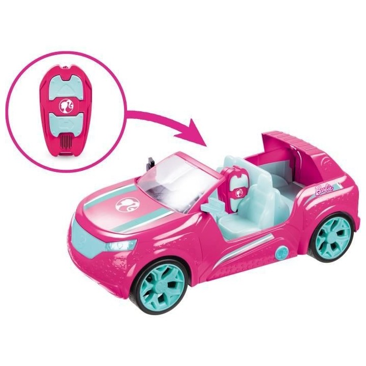 Mondo Motors - Voiture télécommandée - SUV cabriolet - Barbie Cruis