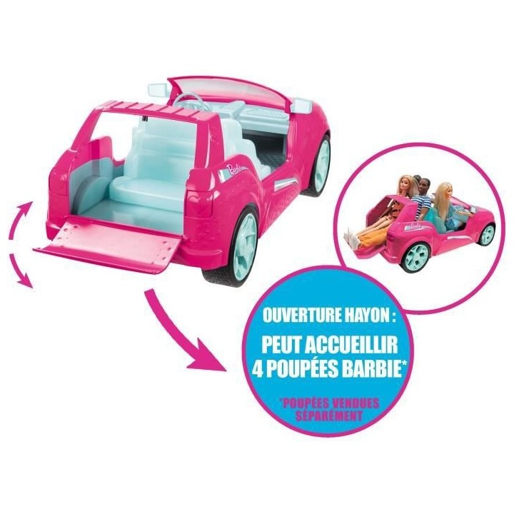Mondo Motors - Voiture télécommandée - SUV cabriolet - Barbie Cruis