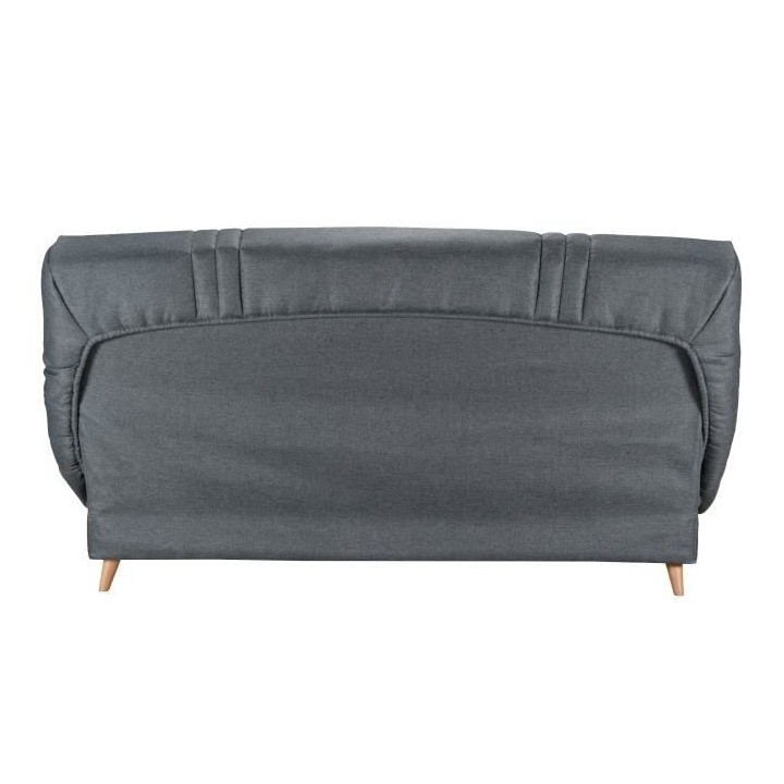 COMFORT BULTEX Clic clac 3 places - Tissu anthracite - Made in France