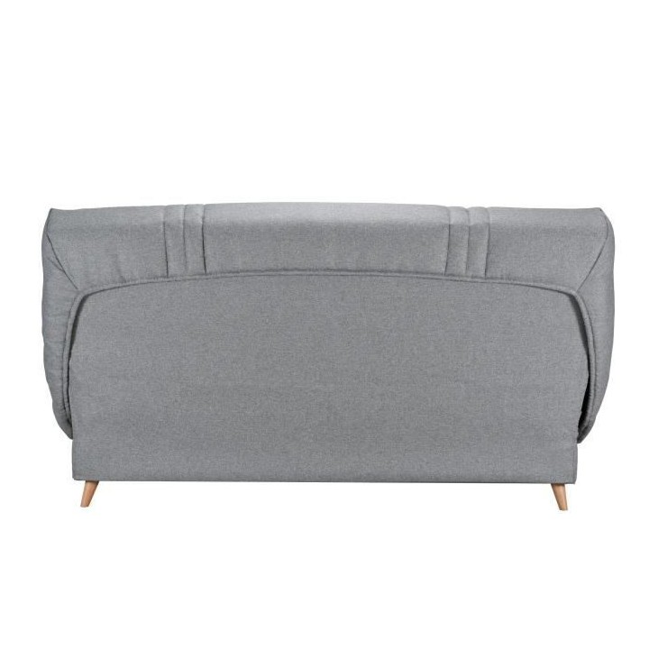 COMFORT BULTEX Clic clac 3 places - Tissu gris - Made in France - L 19