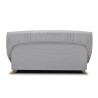 BULTEX Banquette clic clac - Tissu Gris + Coussins déco rétro - L193 x P