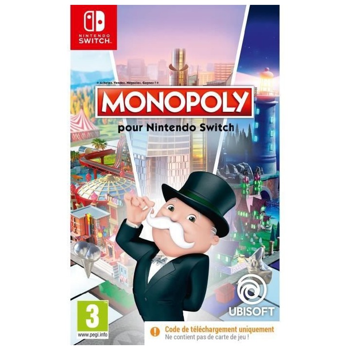 MONOPOLY Jeu Switch (Code de téléchargement)