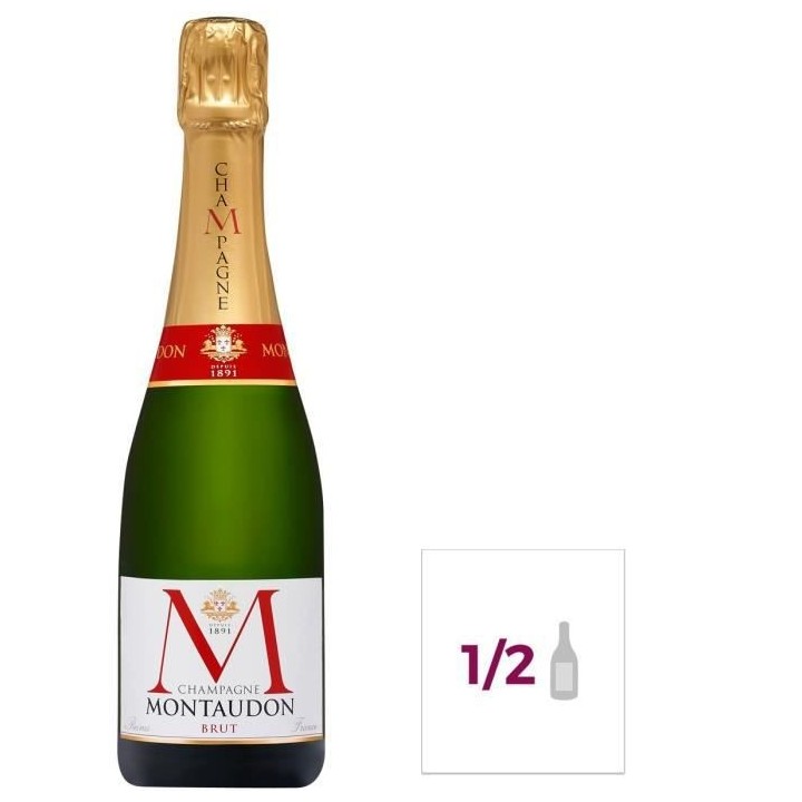 Champagne Montaudon Brut - 37,5 cl