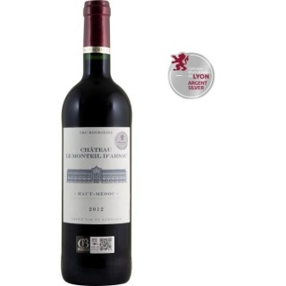 Château Le Monteil d'Arsac 2012 Haut-Médoc - Vin rouge de Bordeaux