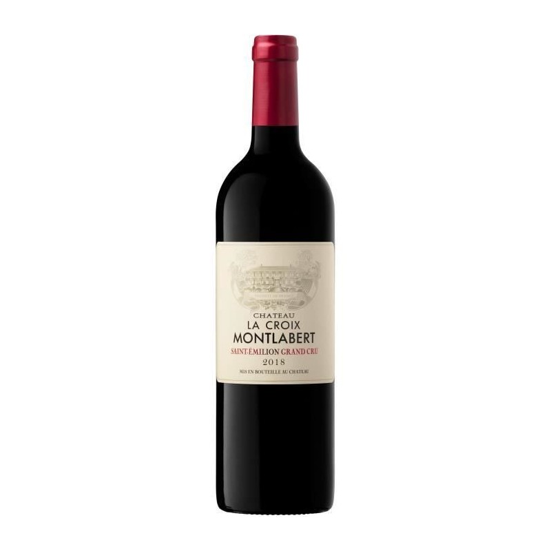 Château La Croix Montlabert 2018 Saint-Emilion Grand Cru - Vin rouge de Bordeaux