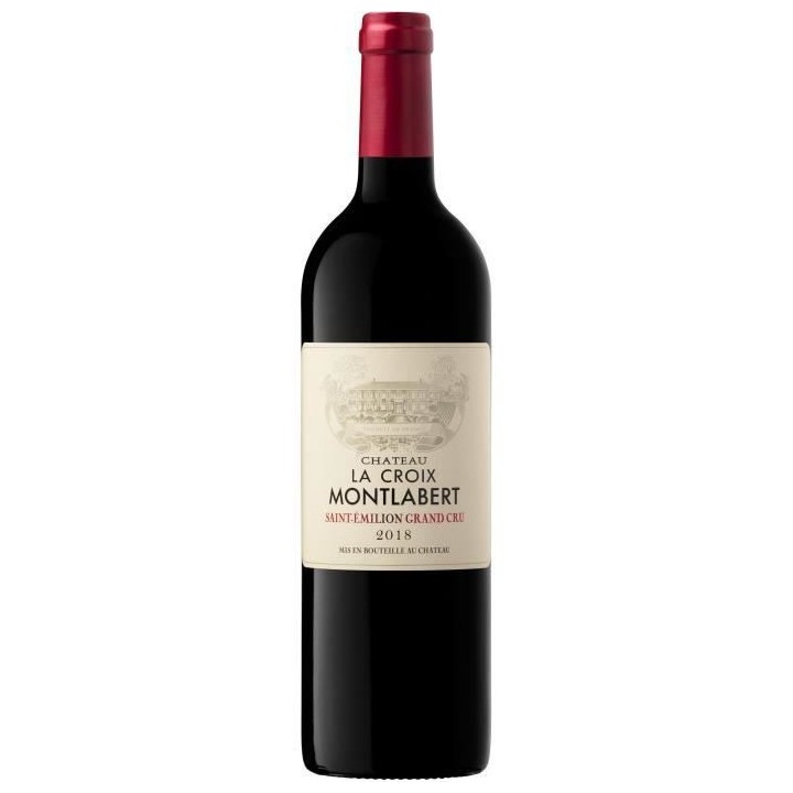 Château La Croix Montlabert 2018 Saint-Emilion Grand Cru - Vin rouge