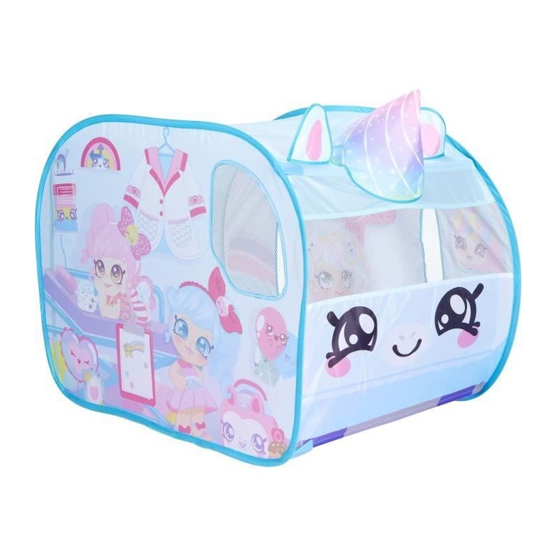 KINDI KIDS -Tente de jeu pop-up ambulance licorne