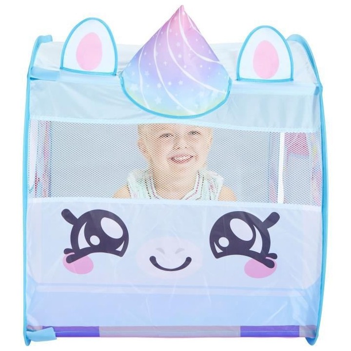 KINDI KIDS -Tente de jeu pop-up ambulance licorne