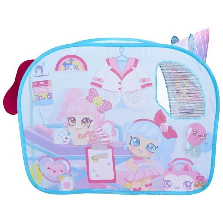 KINDI KIDS -Tente de jeu pop-up ambulance licorne