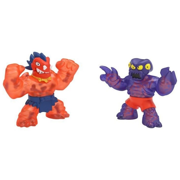 MOOSE TOYS - Pack duo figurines 11cm Volcanic Rumble