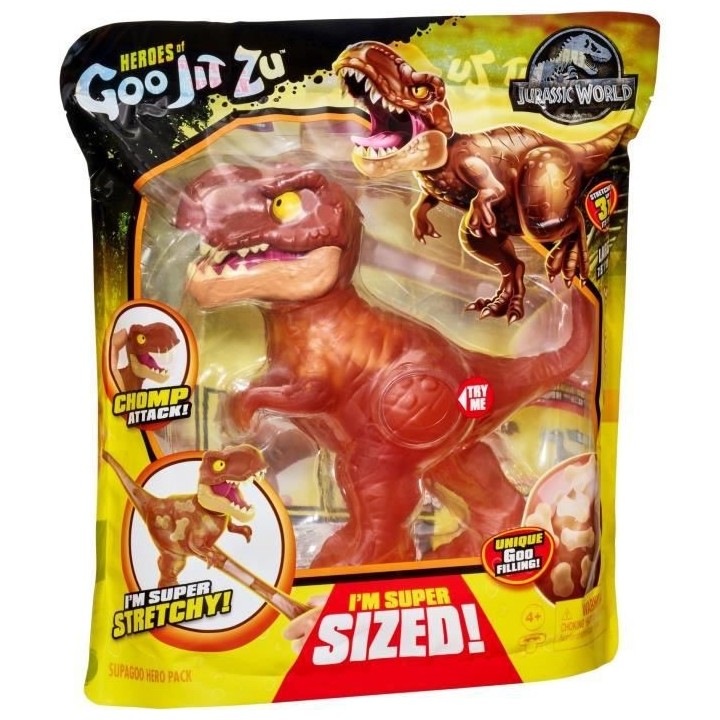 Supagoo T Rex - MOOSE TOYS - Jurassic World - Goo Jit Zu