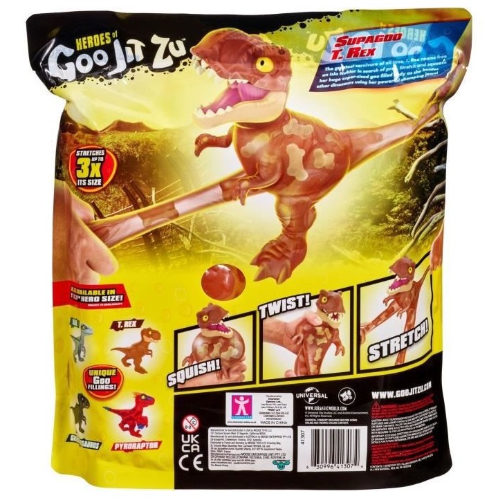 Supagoo T Rex - MOOSE TOYS - Jurassic World - Goo Jit Zu