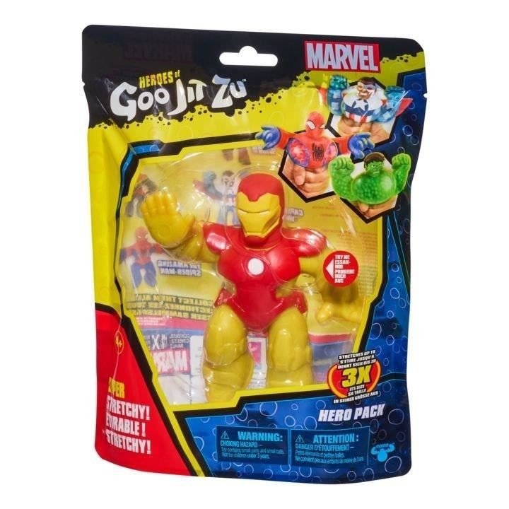 Figurine 11 cm - MOOSE TOYS - Iron Man S2 - Goo Jit Zu Marvel
