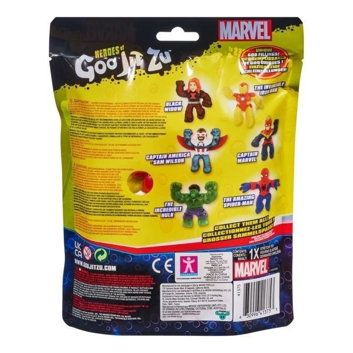 Figurine 11 cm - MOOSE TOYS - Iron Man S2 - Goo Jit Zu Marvel