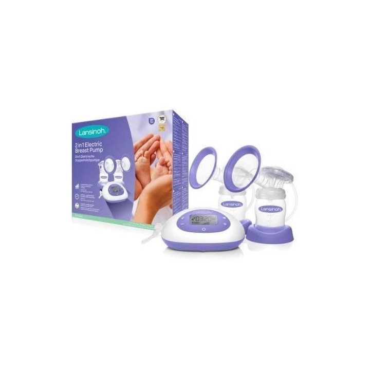 LANSINOH Tire lait electrique 2 en 1