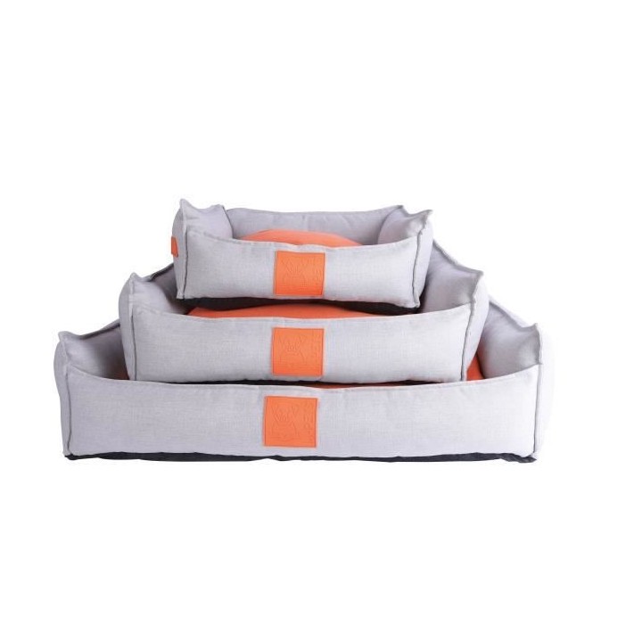 MOON Lit M en lin - 63 x 53 x 20 cm - Pour chien