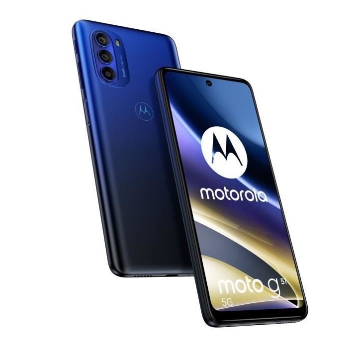 MOTOROLA G51 64 Go Bleu