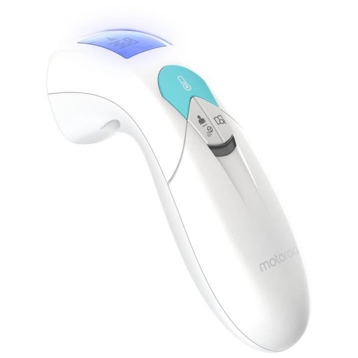 Motorola MBP 66 Thermometre - Sans Contact pour Adultes et Bébés ave
