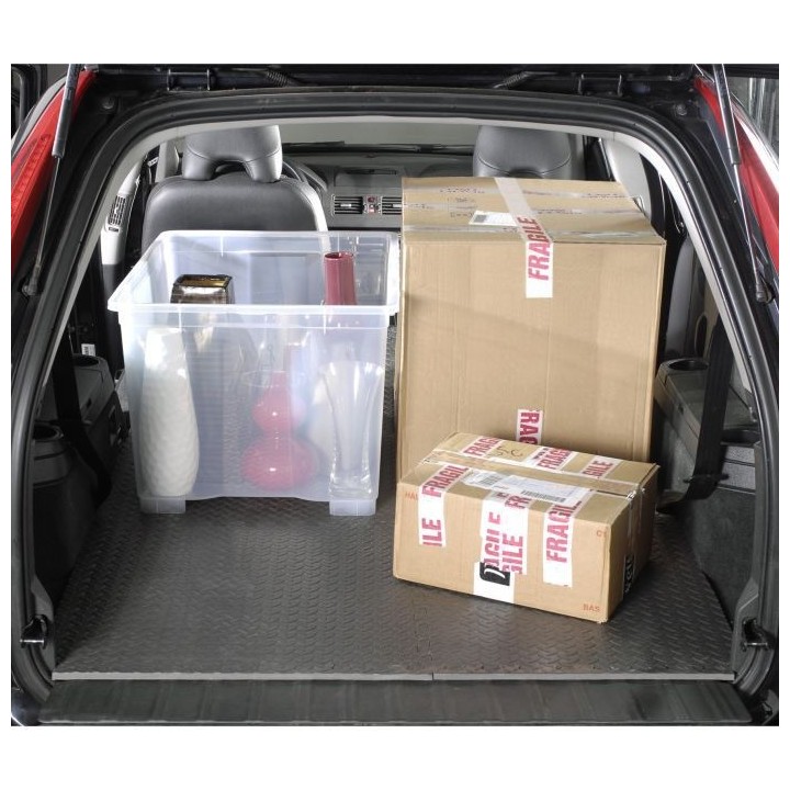 MOTTEZ Lot De 6 Tapis De Mousse Multi Usages Gris