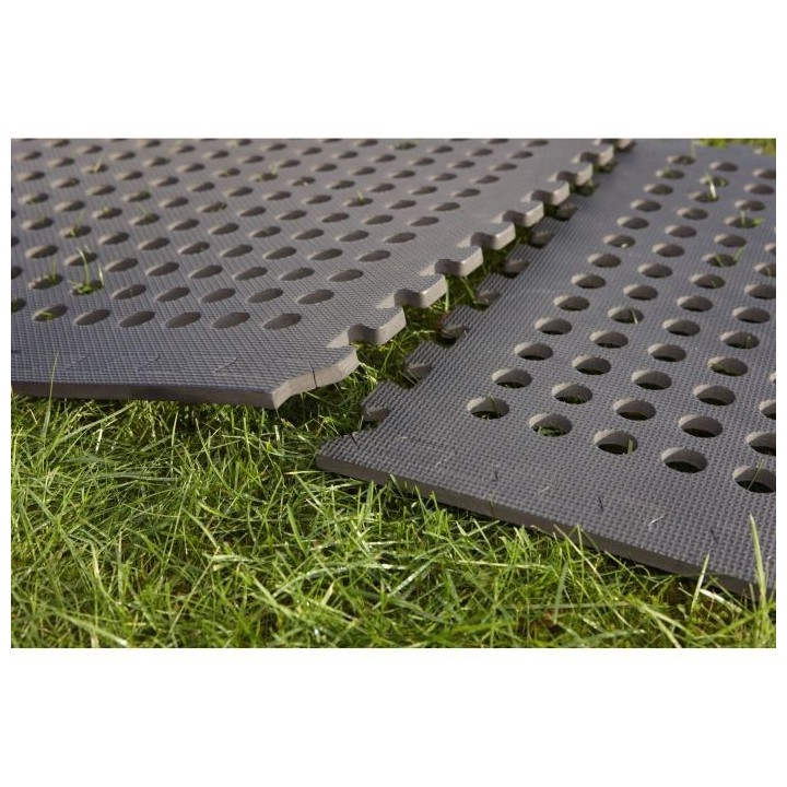 MOTTEZ Lot de 4 tapis en mousse