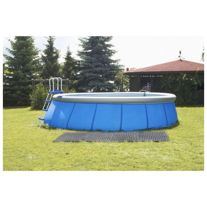 MOTTEZ Lot de 4 tapis en mousse