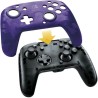 PDP Afterglow Manette Filaire Camouflage Violet Pour Nintendo Switch - Licence Officielle - Port Jack Audio