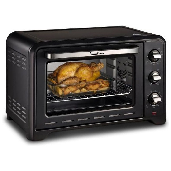 MOULINEX OX464810 - Mini four grill - 33L - 1600 W - Grill 800 W - Cha