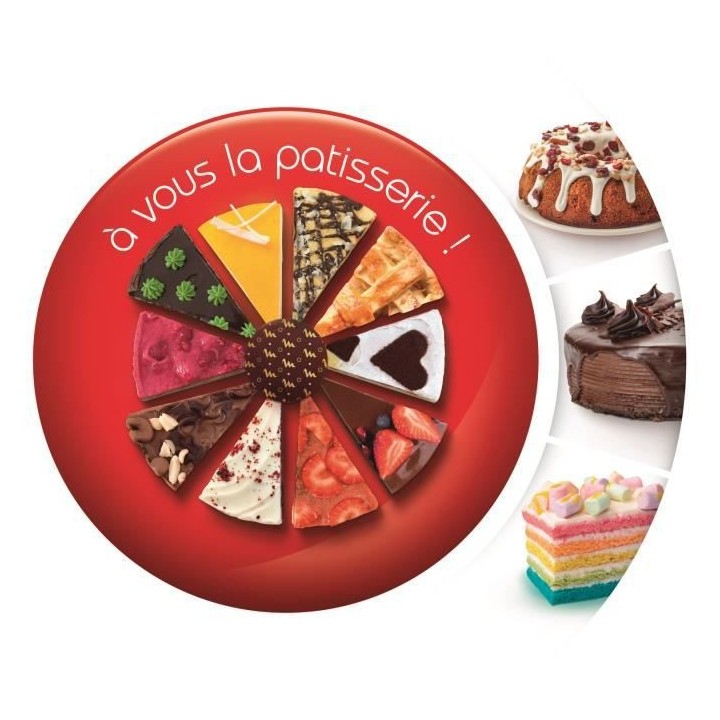 MOULINEX QA110810 Oh My Cake Robot Pâtissier - 300W - 5 vitesses - Bo