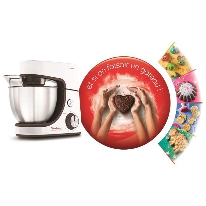 MOULINEX QA51K110 Masterchef Gourmet Baking With Kids Robot pâtissier