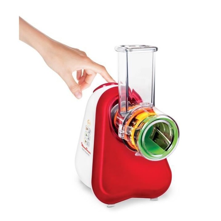 MOULINEX DJ753510 Découpe légume multifonction Fresh express 3 en 1,