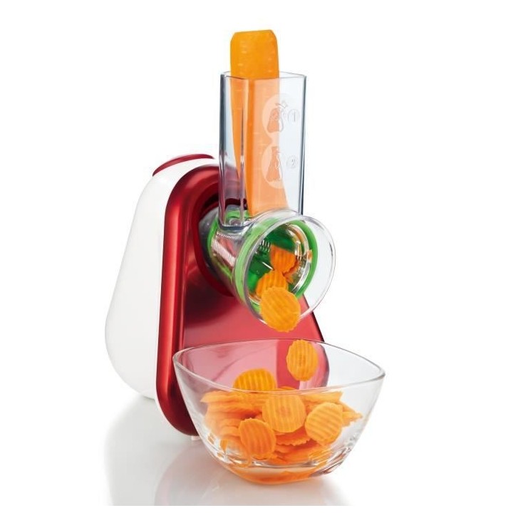 MOULINEX DJ753510 Découpe légume multifonction Fresh express 3 en 1,