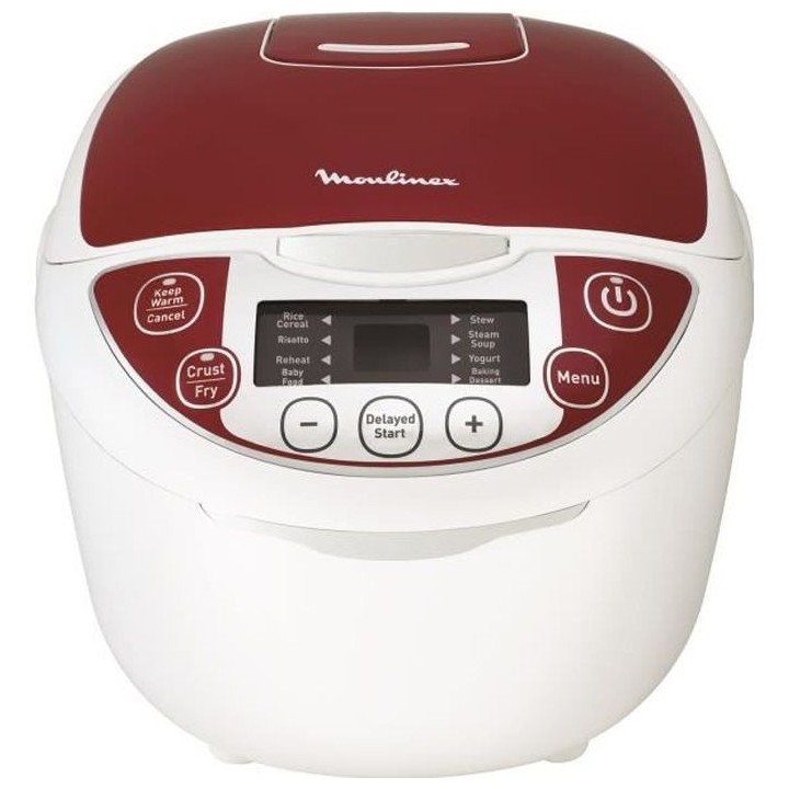 MOULINEX MK705111 Multicuiseur 12 en 1, 5 L, 12 programmes, Cuiseur ri
