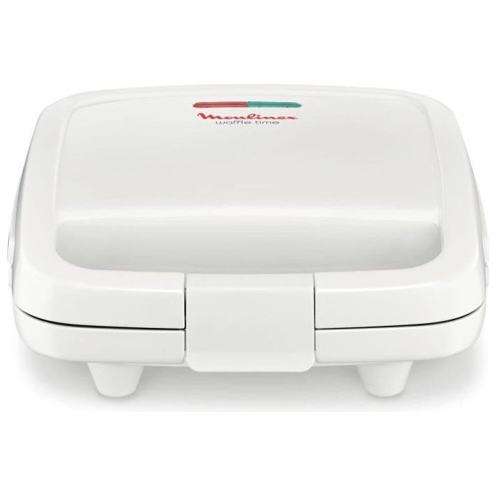 MOULINEX WJ70112 Gaufrier électrique Waffle Time - Blanc